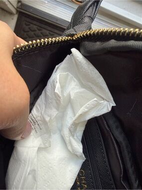 Unbranded | Bags | Gwp Cc Black Quilted Leather Chaindetail Belt Bumbag ...